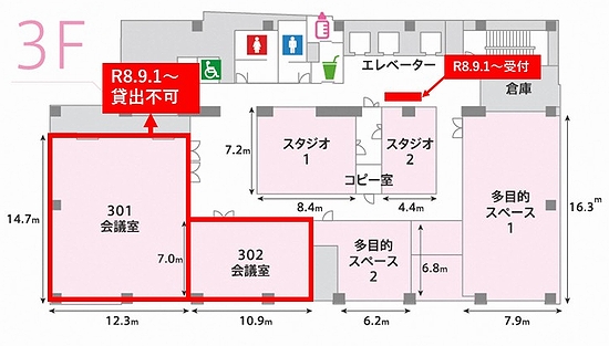 まちなかキャンパス長岡3階
